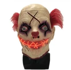 LED Scary Clown Mask