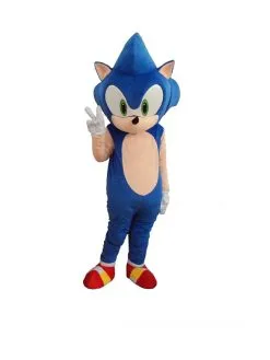 Giant Sonic The Hedgehog Mascot Costume
