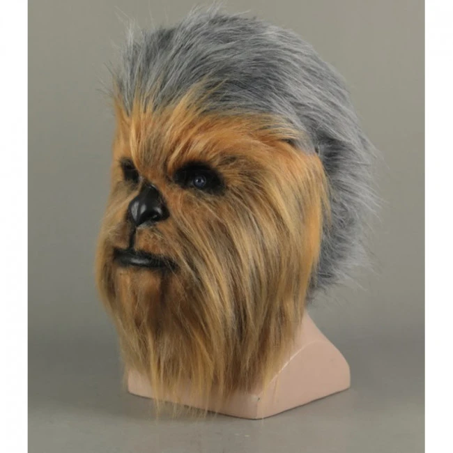 Chewbacca Star Wars Mask Cosplay Costume 3 Chewbacca Star Wars Mask Cosplay Costume - Image 3