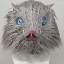 Demon Slayer Inosuke Hashibira Cosplay Costume Mask