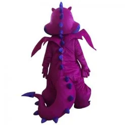 Giant Purple Dragon Mascot Costume -Cheap DECORATIONS Store 58620153 2