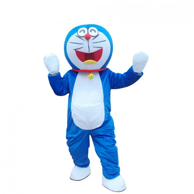 Giant Doraemon Mascot Costume 1 Giant Doraemon Mascot Costume