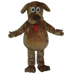 Giant Wags The Dog Mascot Costume