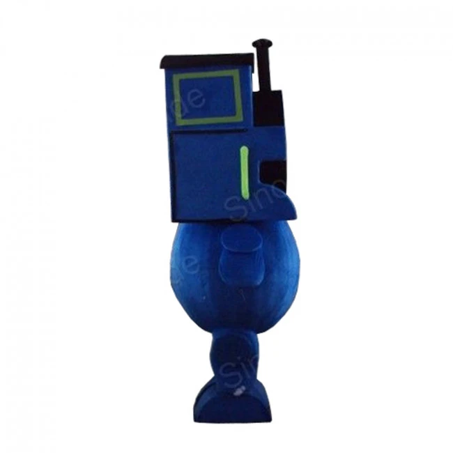 Giant Thomas Train Mascot Costume 2 Giant Thomas Train Mascot Costume - Image 2