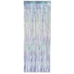 FRINGE CURTAIN IRIDESCENT