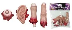 Severed Finger, Ear, Eyeball And Thumb