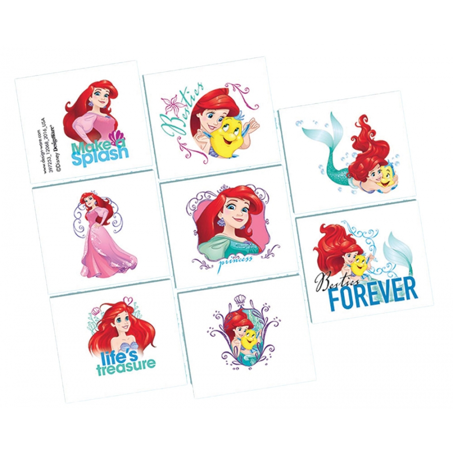DISNEY ARIEL TATTOOS 1 DISNEY ARIEL TATTOOS