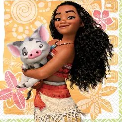 MOANA BEV NAPKINS 16 PACK