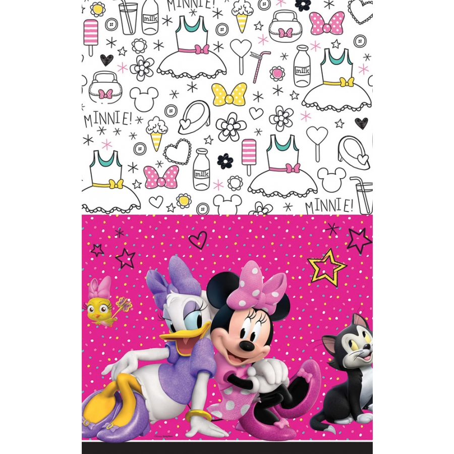 MINNIE HELPERS TABLE COVER 1 MINNIE HELPERS TABLE COVER