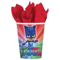 PJ MASKS CUPS 9OZ 8 PACK