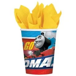 THOMAS TANK CUPS 9OZ 8 PACK