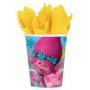 TROLLS CUPS 9OZ 8 PACK