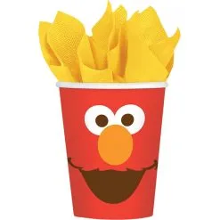 ELMO 1ST CUPS 9OZ 8 PACK