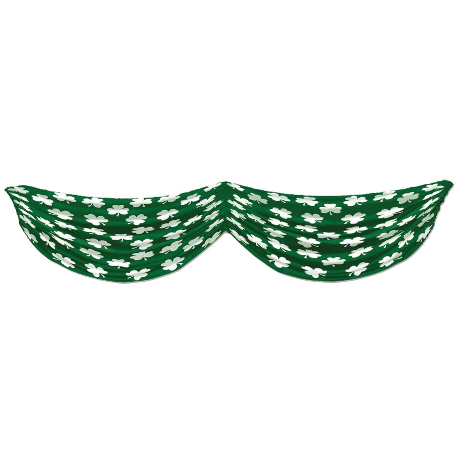SHAMROCKS FABRIC BUNTING 1 SHAMROCKS FABRIC BUNTING