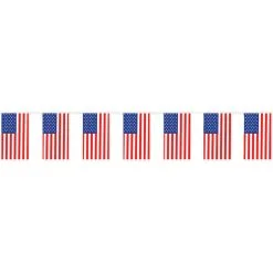 OUTDOOR AMERICAN FLAG BANNER