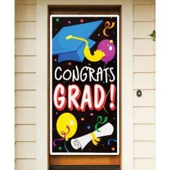 CONGRATS GRAD DOOR COVER