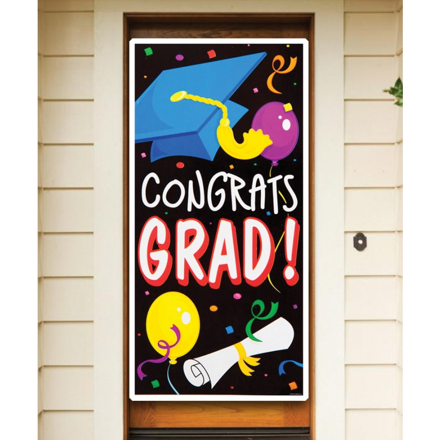 CONGRATS GRAD DOOR COVER 1 CONGRATS GRAD DOOR COVER
