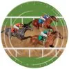 HORSE RACING PLATES 9IN 8PCS