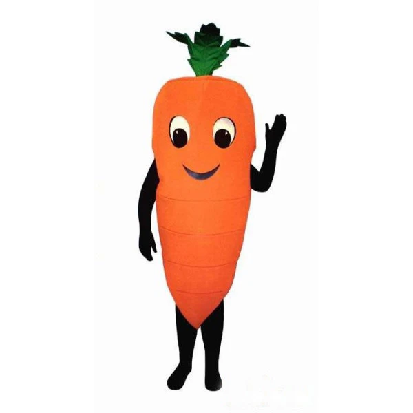 Giant Carrot Mascot Costume 1 Giant Carrot Mascot Costume