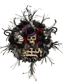 Cheap DECORATIONS Store 22 Skull Door Halloween Decoration Set