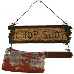 CHOP SHOP SIGN