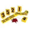 CRIME SCENE KIT W/BLOOD SPLAT