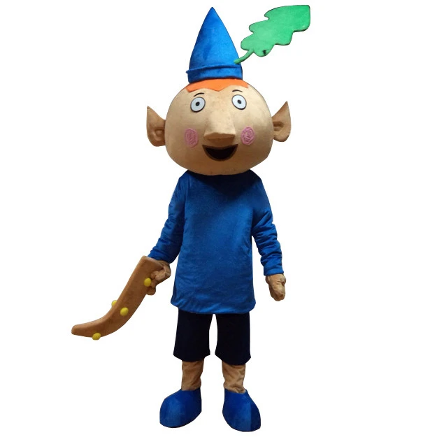 Giant Ben And Holly Mascot Costume - Ben 1 Giant Ben And Holly Mascot Costume - Ben