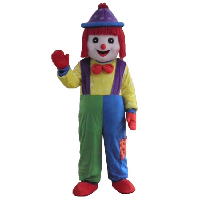 Giant Red Clown Mascot Costume 1 Giant Red Clown Mascot Costume