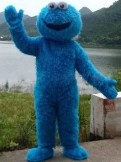 Giant Cookie Monster Mascot Costume 7 Giant Cookie Monster Mascot Costume -Cheap DECORATIONS Store hlw giant cookiemonster