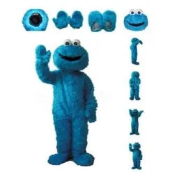 Giant Cookie Monster Mascot Costume 8 Giant Cookie Monster Mascot Costume -Cheap DECORATIONS Store hlw giant cookiemonster 4
