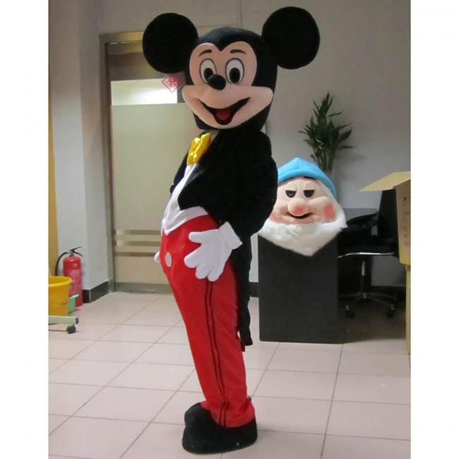 Giant Mickey And Minnie Mouse Mascot Costume Set Of 2 Mascots 3 Giant Mickey And Minnie Mouse Mascot Costume Set Of 2 Mascots - Image 3