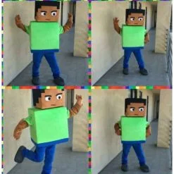 Giant Minecraft Mascot Costume -Cheap DECORATIONS Store hlw giant minecraft 2