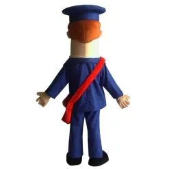 Giant Postman Pat Mascot Costume -Cheap DECORATIONS Store hlw giant postman 1