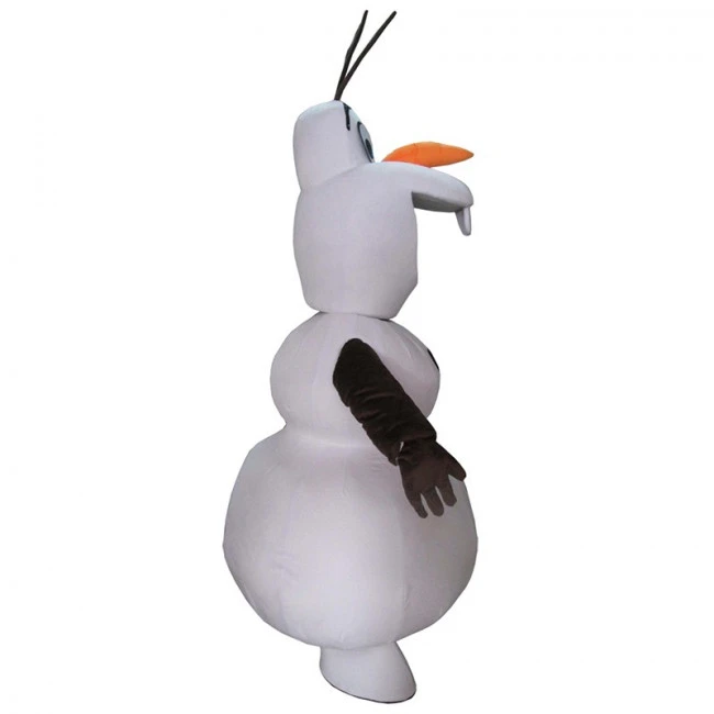 Giant Frozen Olaf Snowman Mascot Costume 3 Giant Frozen Olaf Snowman Mascot Costume - Image 3