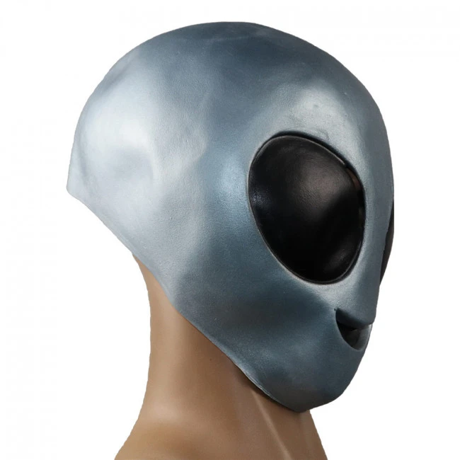 Alien Smile Face Mask Cosplay Costume 4 Alien Smile Face Mask Cosplay Costume - Image 4