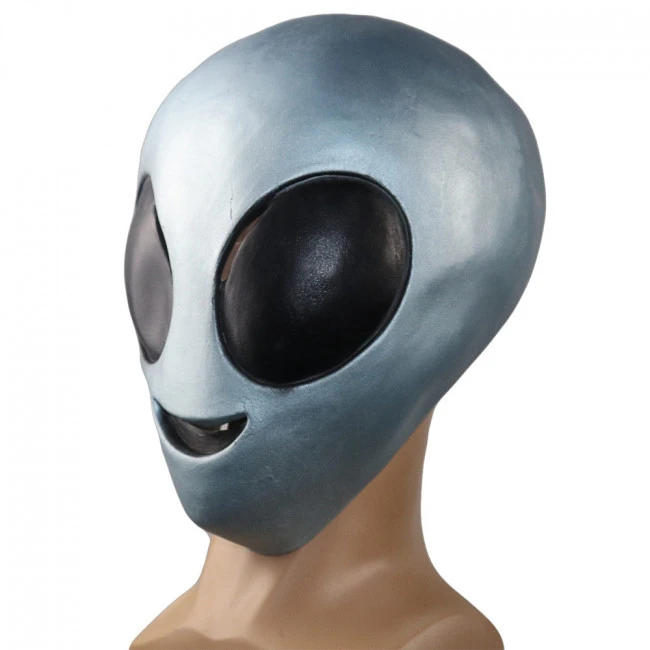 Alien Smile Face Mask Cosplay Costume 2 Alien Smile Face Mask Cosplay Costume - Image 2