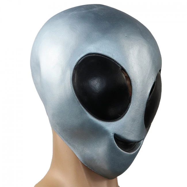 Alien Smile Face Mask Cosplay Costume 3 Alien Smile Face Mask Cosplay Costume - Image 3