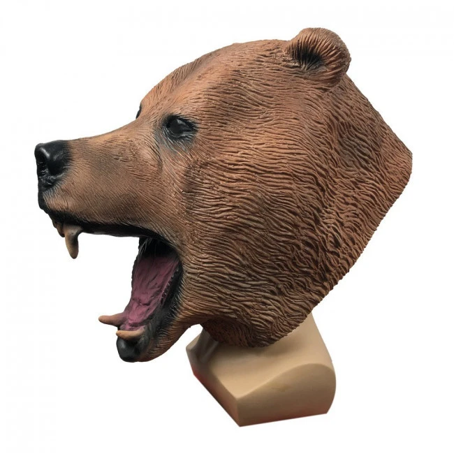 Brown Bear Mask Cosplay Costume 3 Brown Bear Mask Cosplay Costume - Image 3
