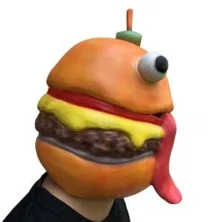 Fortnite Durrr Burger Mask Cosplay Costume 6 Fortnite Durrr Burger Mask Cosplay Costume -Cheap DECORATIONS Store hlw mask durrburger 2