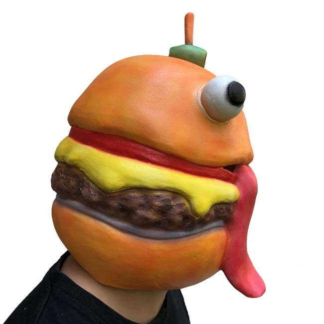 Fortnite Durrr Burger Mask Cosplay Costume 3 Fortnite Durrr Burger Mask Cosplay Costume - Image 3