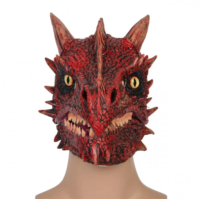 Fire Dragon Mask Cosplay Costume 1 Fire Dragon Mask Cosplay Costume