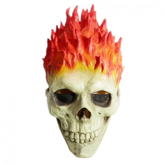 Ghost Rider Marvel Mask Cosplay Costume 2 Ghost Rider Marvel Mask Cosplay Costume - Image 2