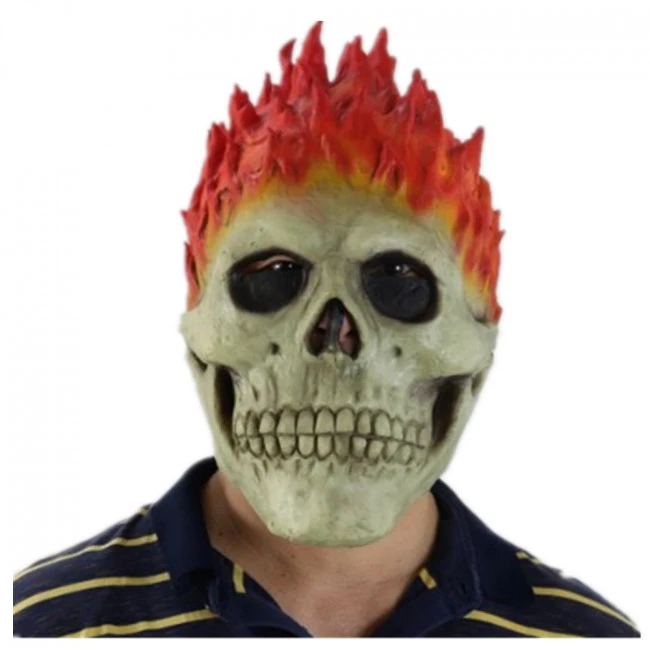 Ghost Rider Marvel Mask Cosplay Costume 1 Ghost Rider Marvel Mask Cosplay Costume