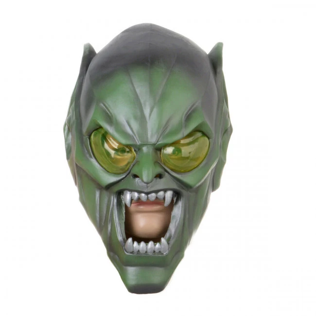 Marvel Spider Man Green Goblin Cosplay Mask 1 Marvel Spider Man Green Goblin Cosplay Mask