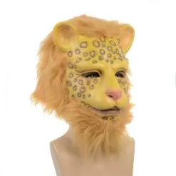 Leopard Lion Mask Cosplay Costume -Cheap DECORATIONS Store hlw mask leopard 1