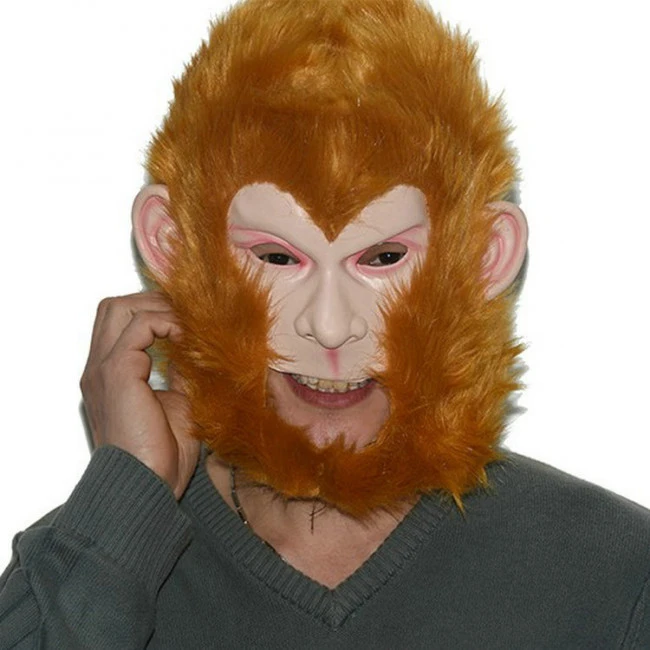 Monkey King Journey To The West Mask Cosplay Costume 2 Monkey King Journey To The West Mask Cosplay Costume - Image 2