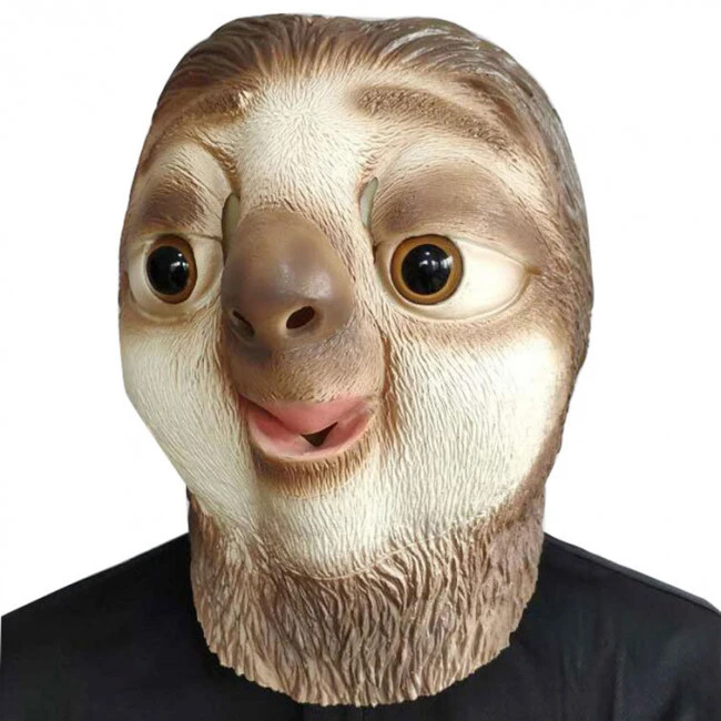 Zootopia Sloth Mask Cosplay 2 Zootopia Sloth Mask Cosplay - Image 2