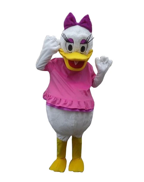 Giant Daisy Duck Mascot Costume 1 Giant Daisy Duck Mascot Costume
