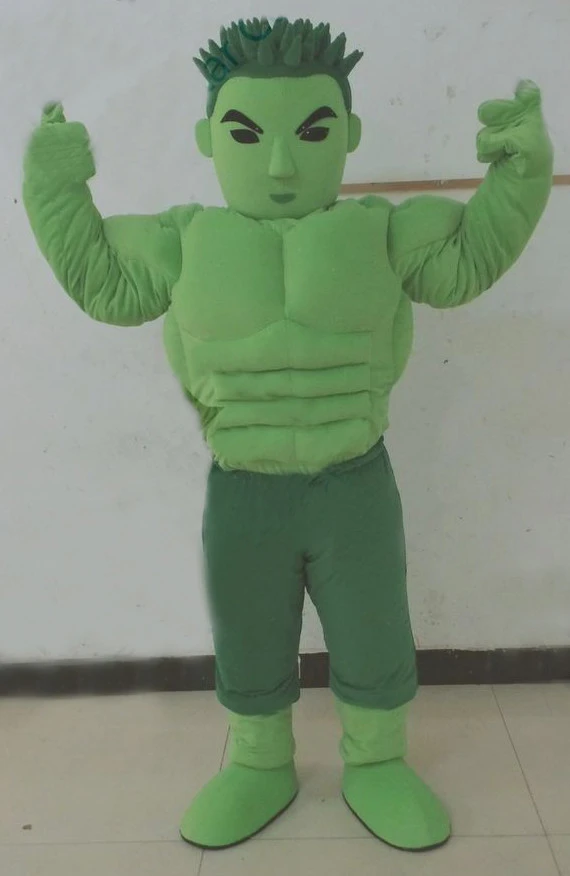 Giant Hulk Mascot Costume 2 Giant Hulk Mascot Costume - Image 2