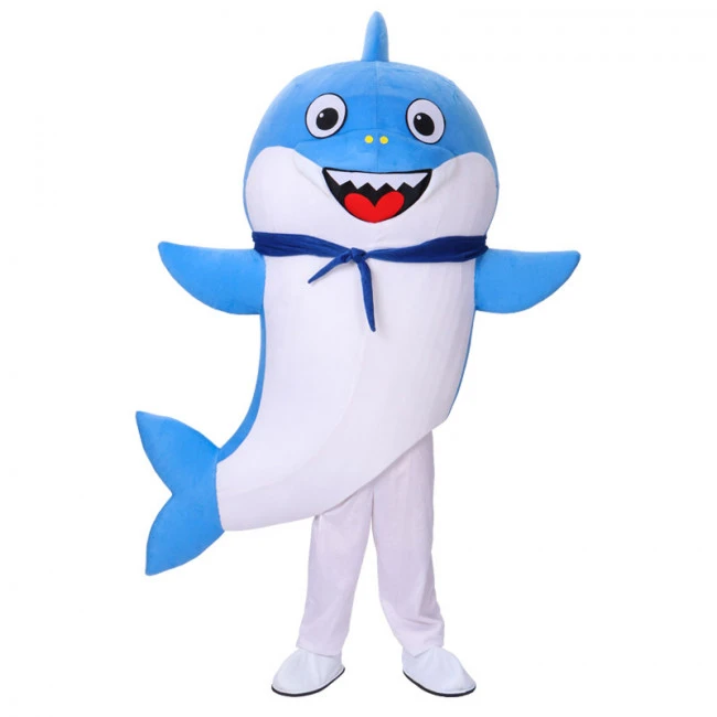 Giant Baby Shark Mascot Costume 4 Giant Baby Shark Mascot Costume - Image 4